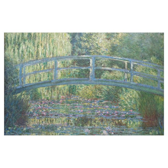 Tissu Claude Monet - Bassin aux Nymphéas, Harmonie Verte (Yard)