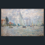 Tissu Claude Monet - Bateaux Regatta à Argenteuil<br><div class="desc">La régate des bateaux à Argenteuil / Régate a Argenteuil - Claude Monet,  Huile sur Toile,  1874</div>