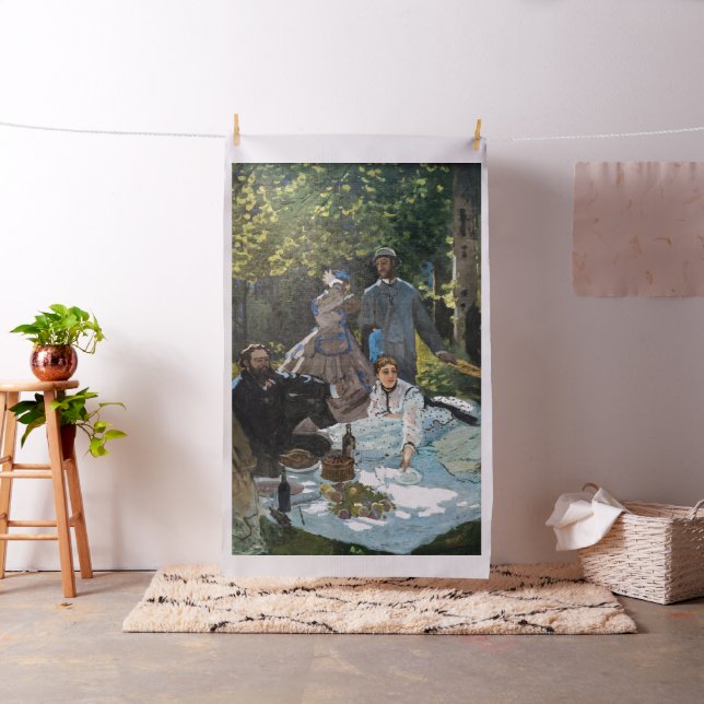 Tissu Claude Monet - Déjeuner sur l'herbe, panneau droit (In Situ)