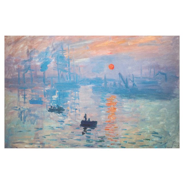 Tissu Claude Monet - Impression, lever de soleil (Yard)