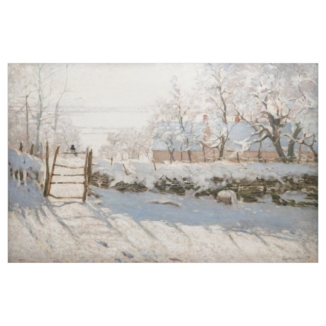 Tissu Claude Monet - Le Magpie (Yard)