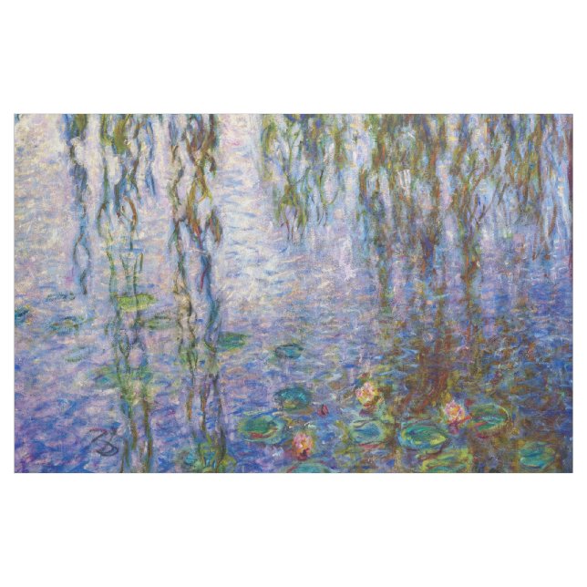 Tissu Claude Monet - Lys d'eau (Yard)