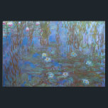 Tissu Claude Monet - Lys d'Eau Bleue<br><div class="desc">Blue Water Lilies / Nympheas Bleus par Claude Monet en 1916-1919</div>