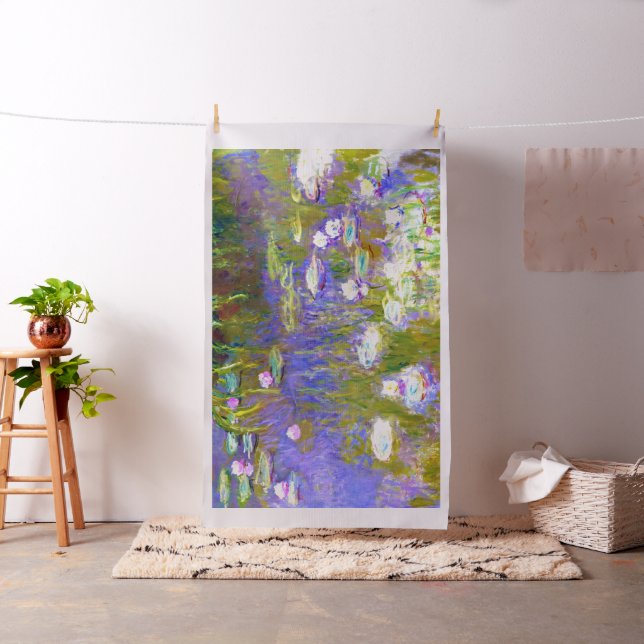 Tissu Claude Monet "Nénuphars" 18. (In Situ)