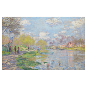 Tissu Claude Monet - Printemps de la Seine