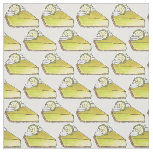 Tissu Clé Verte Chaux Clé Clé Pie Slice Produits Pâtés