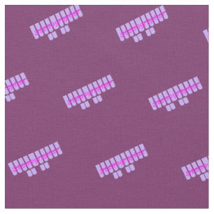 Tissu Clés pourpres de machine de Steno de sténographe