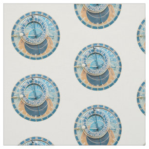 Tissu Closeup on Prague Astronomical Clock, Czech R.