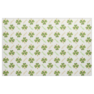 Tissu Clover et nom irlandais St. Patrick's Day personna