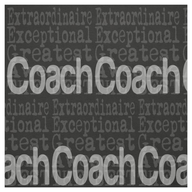 Tissu Coach Extraordinaire (Échantillon)