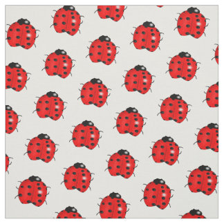 Tissu Coccinelle
