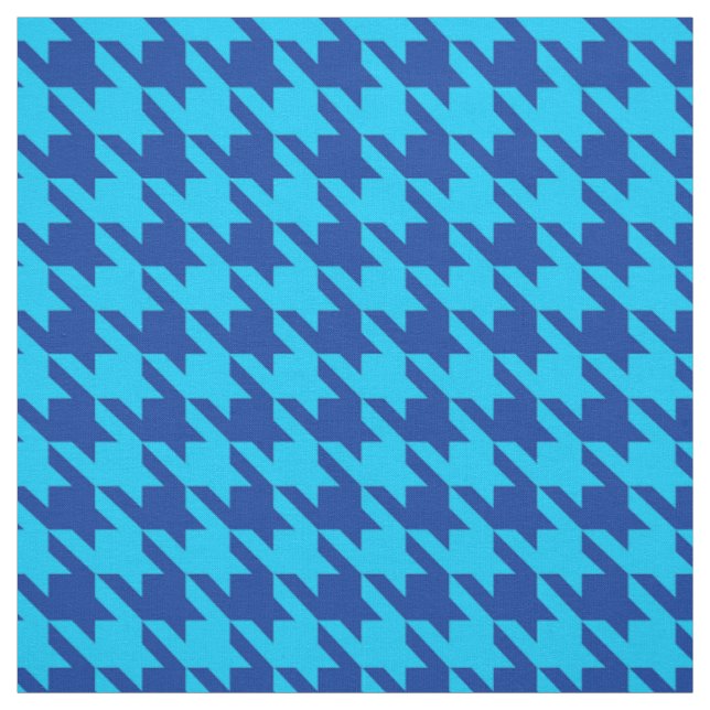 Tissu Coche Plaid en pied bleu (Échantillon)