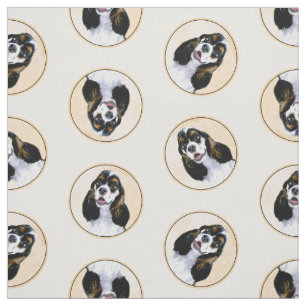 Tissu Cocker Spaniel Peinture Parti Tan Original Chien A