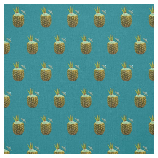 Tissu Cocktail d'ananas (Échantillon)