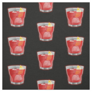 Tissu Cocktail Negroni