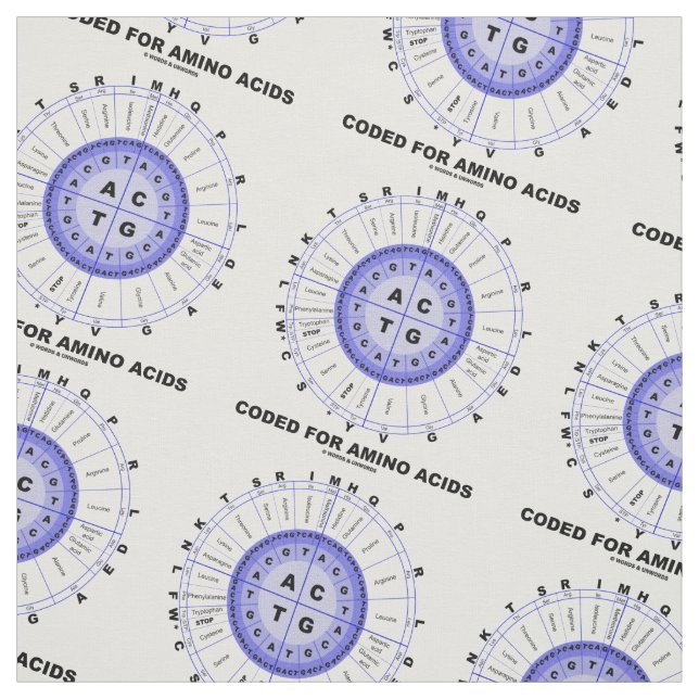 Tissu Codé pour les acides aminés (ADN de code (Échantillon)