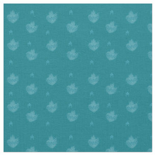Tissu Coeur immaculé de Marie Arrière - plan Turquoise