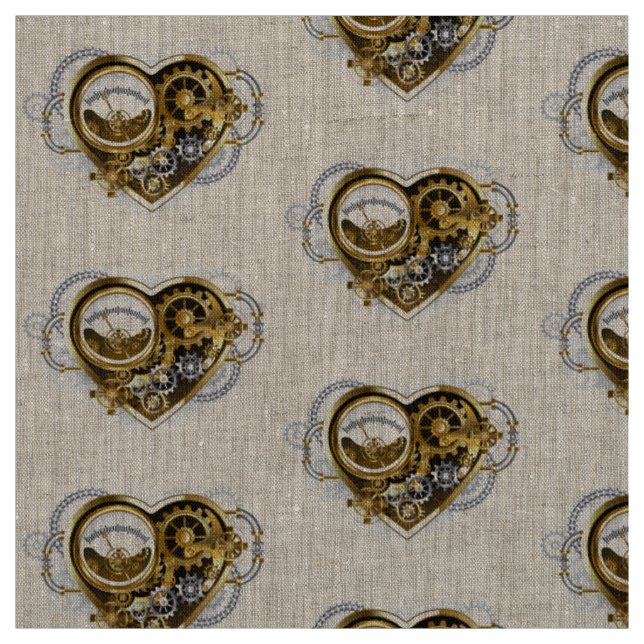 Tissu Coeur vapeur avec un manomètre (Échantillon)
