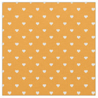 Coeurs Pots Orange Polka