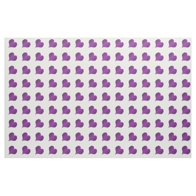 Tissu Coeurs pourpres (Yard)
