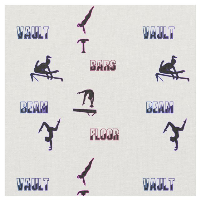 Tissu Coffre de gymnastique, Bars, Poutres, Étage (Fermer)