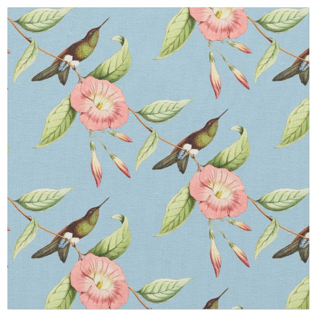 Tissu Colibri de poitrine vintage (Fermer)
