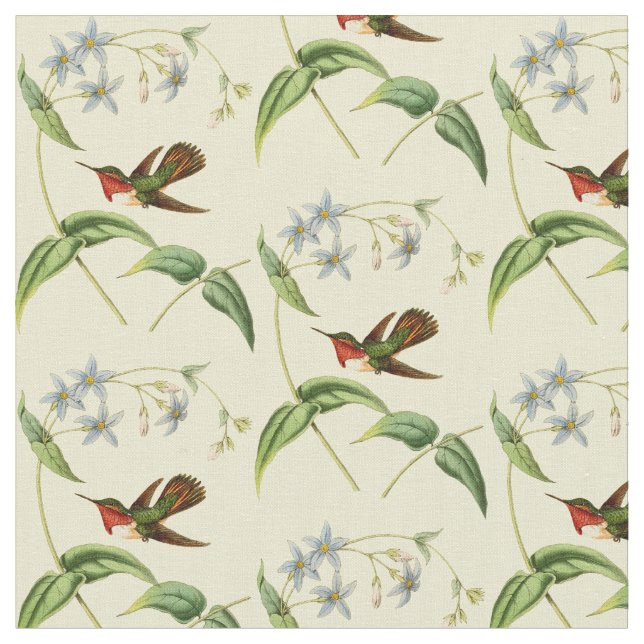 Tissu Colibri Scintillant vintage (Fermer)