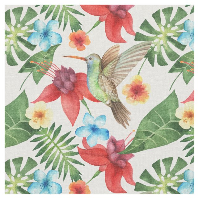 Tissu Colibri tropical (Fermer)
