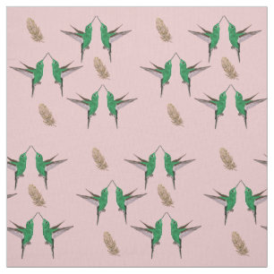 Tissu Colibri vert