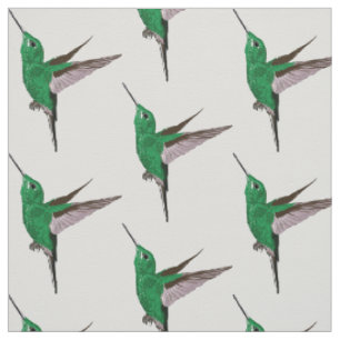 Tissu Colibri vert