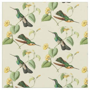 Tissu Colibri vintage de gemme de montagne