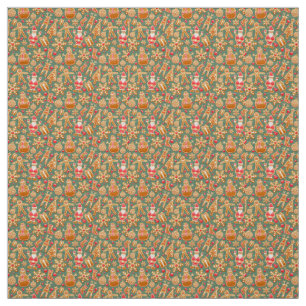 Tissu Collage de Noël