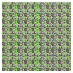 Tissu Collage de photos de Staffordshire Bull Terrier,