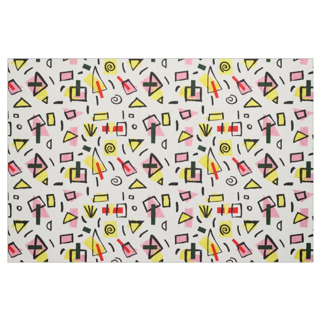 Tissu Collage papier et peinture (Fat Quarter)