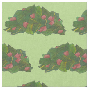 Tissu Collard vert de style austral avec Bacon Soul Food