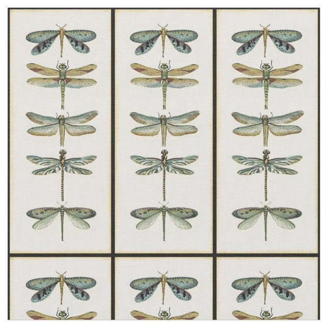 Tissu Collection de libellules par Chariklia Zarris (Fermer)