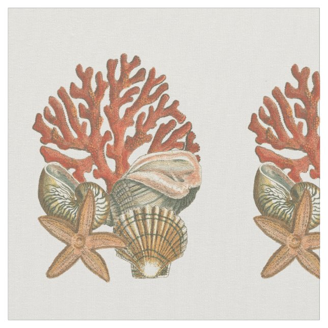 Tissu Collection de vies marines (Fermer)