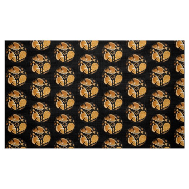TISSU COLLECTION POMPÉII / POISSONS, OCÉAN - ESPACE DE V (Fat Quarter)