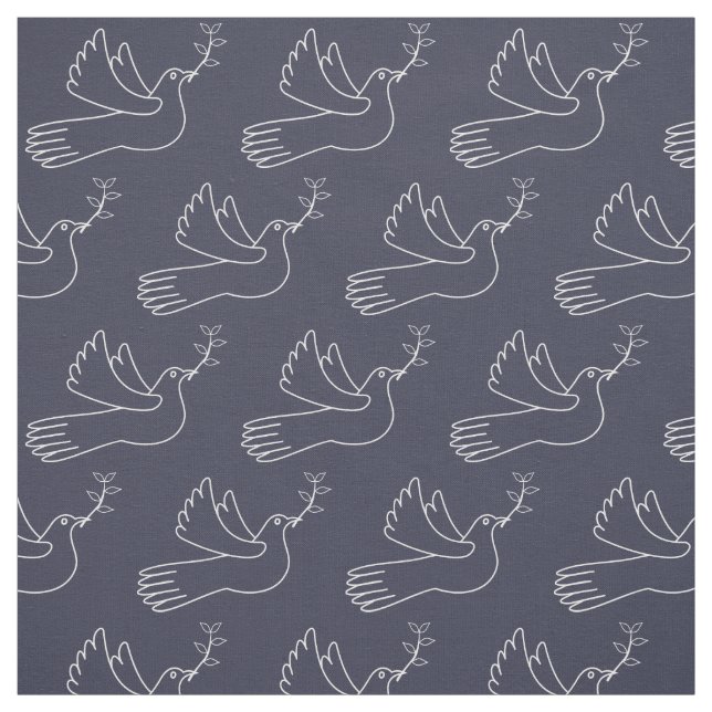 Tissu Colombe (Échantillon)