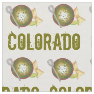 Tissu Colorado CO Style Green Pork Chili Verde Foody