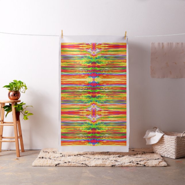 Tissu Colorant coloré psychédélique de cravate (In Situ)