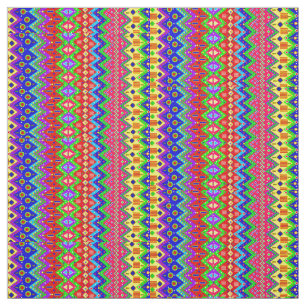 Tissu coloré mexicain de motif