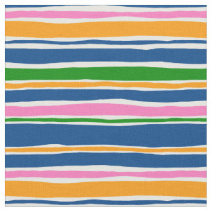 Tissu coloré moderne de rayure