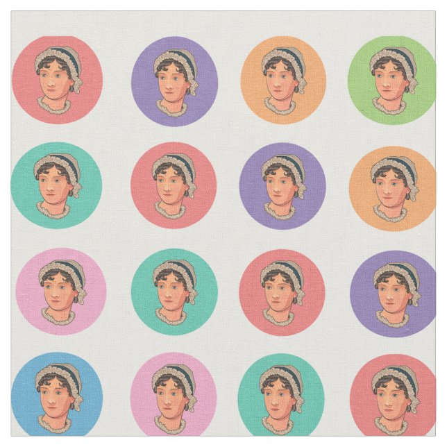 Tissu Colorée Jane Grands cercles (Fermer)