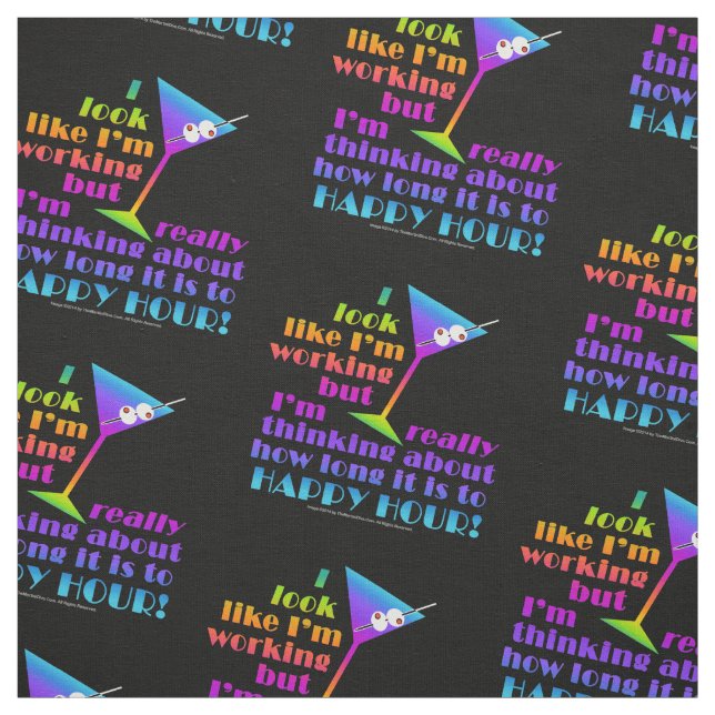 TISSU - COMBIEN DE TEMPS À L'HEURE HEUREUSE (Échantillon)