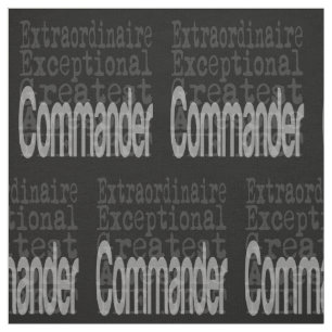 Tissu Commandant Extraordinaire