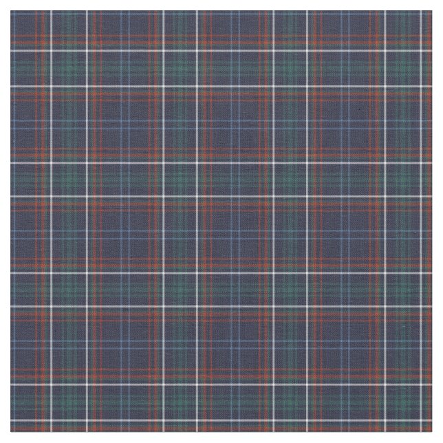 Tissu Commonwealth de tartan du Massachusetts (Fermer)