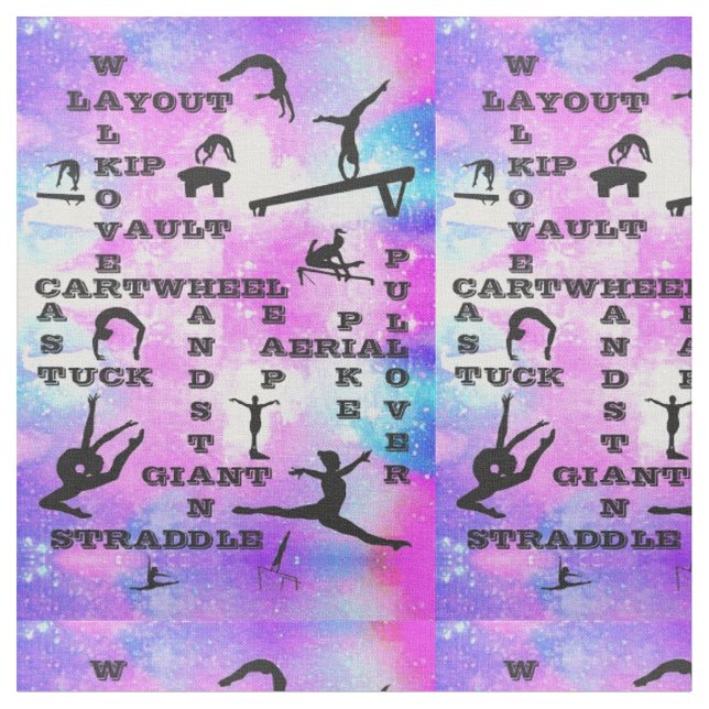 Tissu Compétences en gymnastique des filles Mot de passe (Fermer)