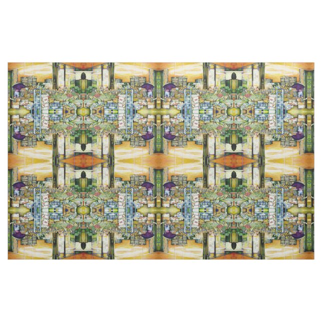 Tissu Compromettre la gentrification artistique (Fat Quarter)