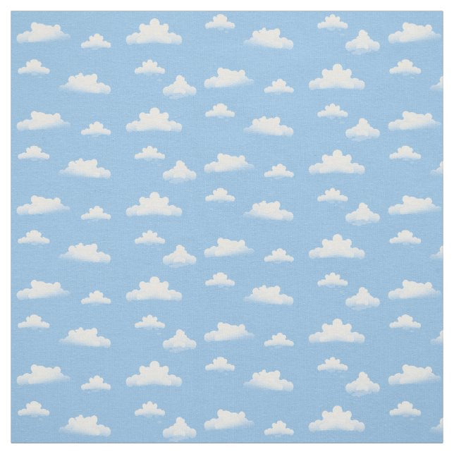 Tissu Concepteur de nuages gonflés (Échantillon)
